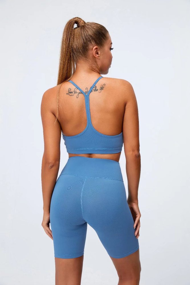 Womens Yoga Fitness Running Top and Pants Set 21108+L3005