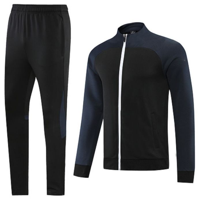 Adult Track Jacket and Pants Set Black #NJ01