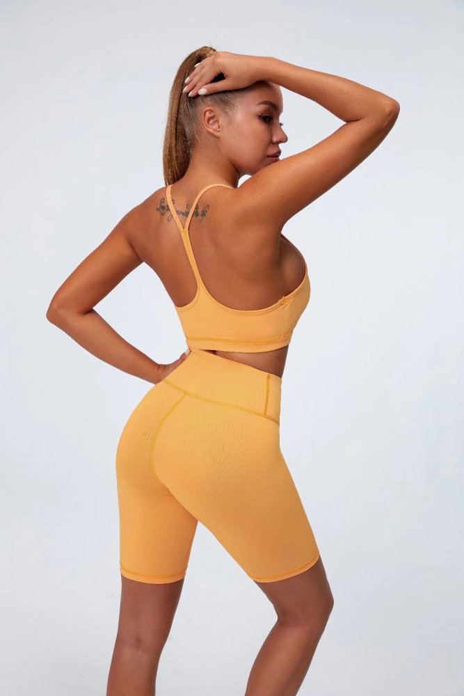 Womens Yoga Fitness Running Top and Pants Set 21108+L3005