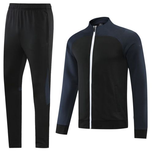 Adult Track Jacket and Pants Set Black #NJ01