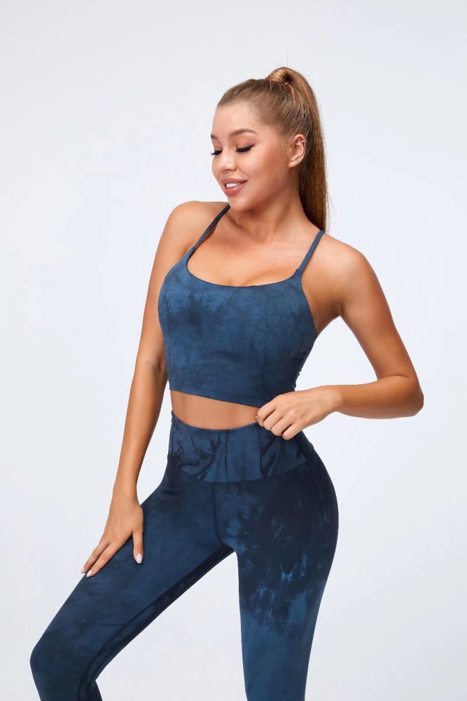 Womens Yoga Fitness Running Top and Pants Set L3035+L3033