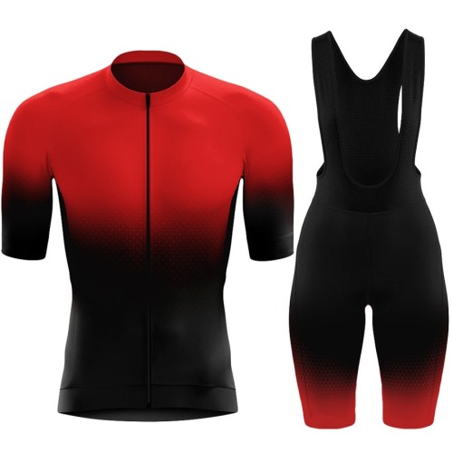 Mens Road Race Pro Team Cycling Short Sleeve Kit