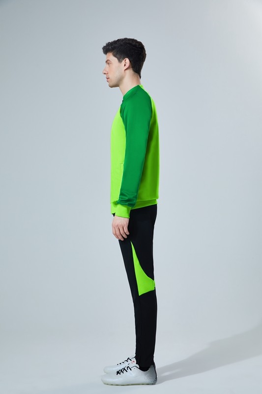 Adult Track Jacket and Pants Set Green #NJ01