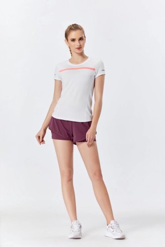 Women's Quick-dry Sports Fitness Top and Shorts Kit