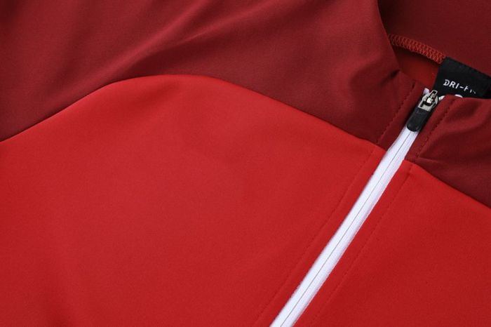 Adult Track Jacket and Pants Set Jujube red #NJ01