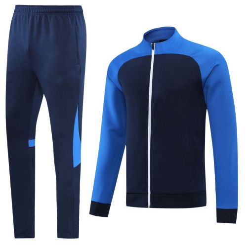 Adult Track Jacket and Pants Set Dark Blue #NJ01