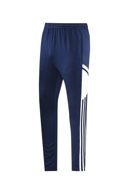 Adult Half-Zip Training Top and Pants Set Dark Blue #B201