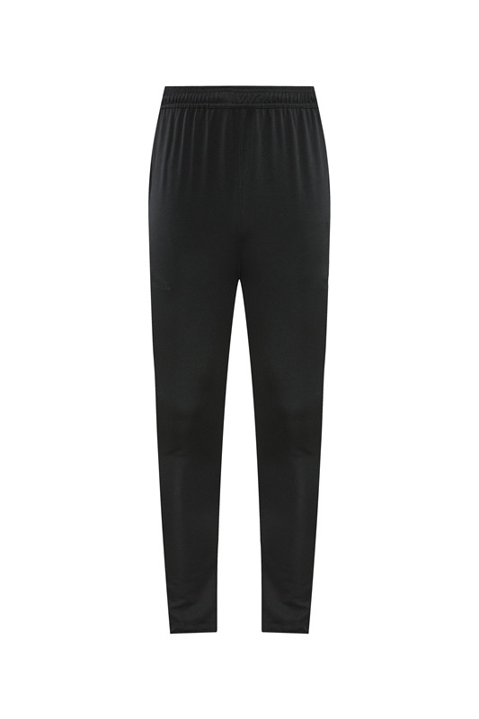 Adult Half-Zip Training Top and Pants Set Black #B201