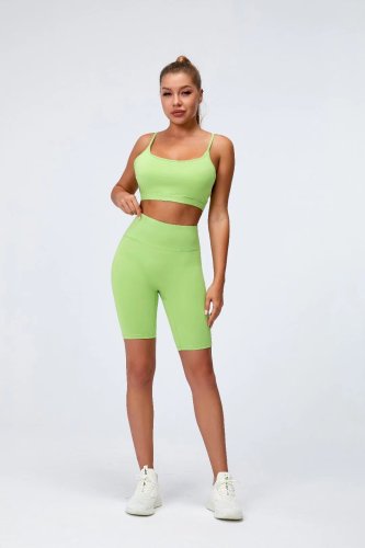 Womens Yoga Fitness Running Top and Pants Set 21108+L3005