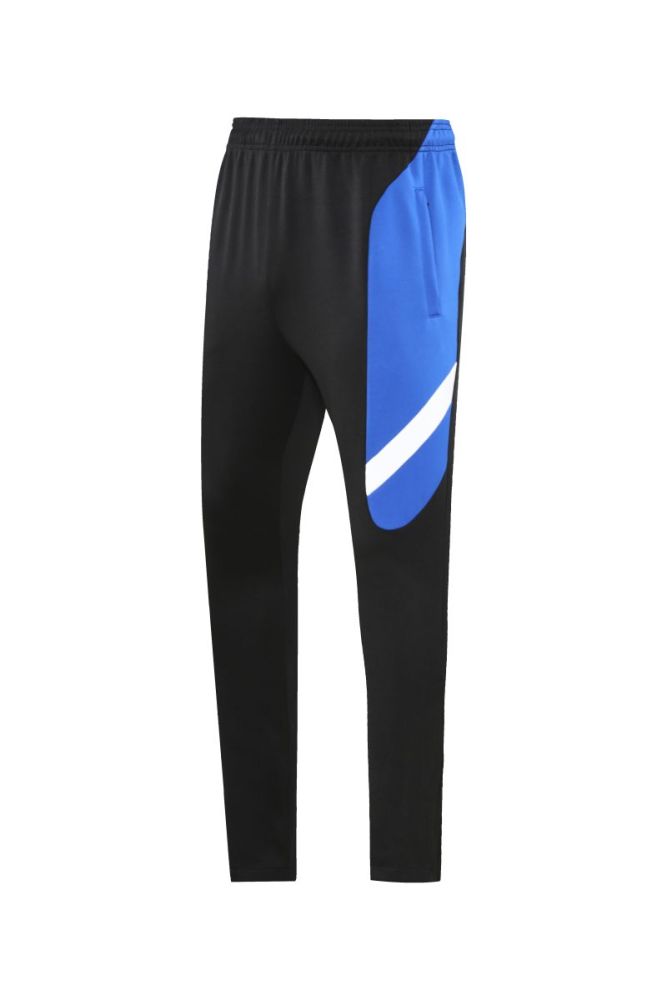 Adult Track Jacket and Pants Set Black/Blue #NJ02