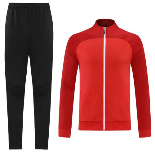 Adult Track Jacket and Pants Set Red #NJ01
