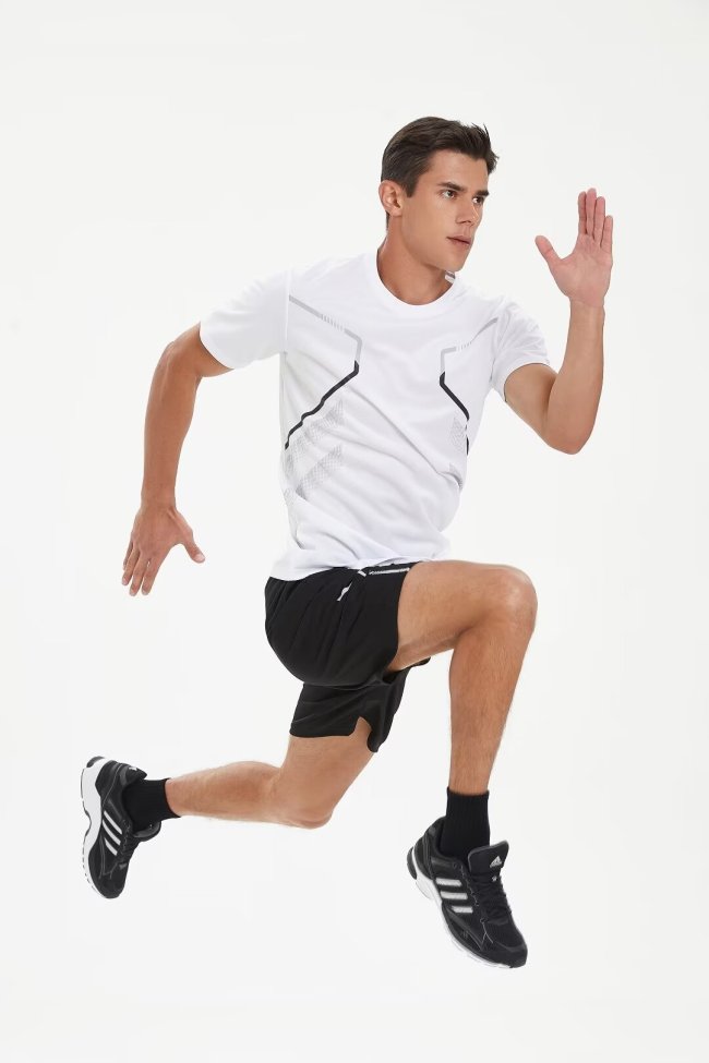 Men's Quick-dry Sports Fitness Shirt and Shorts Kit