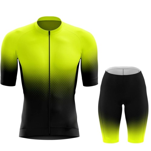 Mens Road Race Pro Team Cycling Short Sleeve Kit