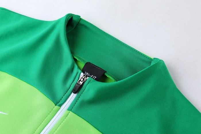 Adult Track Jacket and Pants Set Green #NJ01