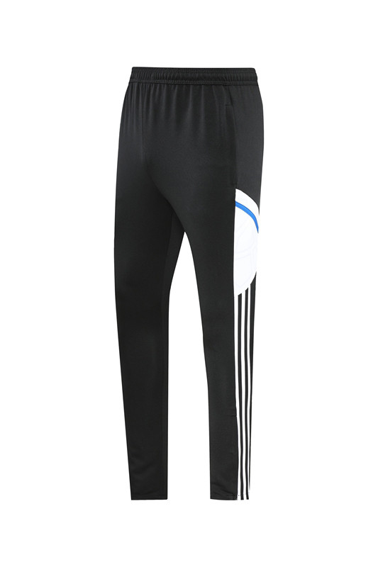 Adult Half-Zip Training Top and Pants Set Blue #B201