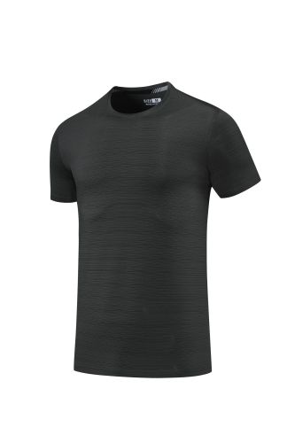 Men's Quick-dry Sports Fitness T-shirt Dark Gray #202