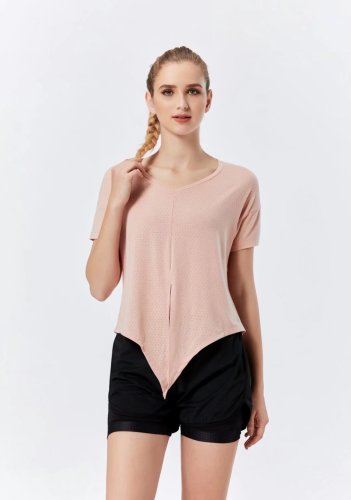 Women's Quick-dry Sports Fitness Top and Shorts Kit