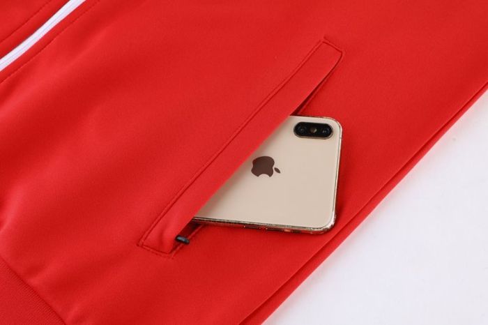 Adult Track Jacket and Pants Set Red #NJ01