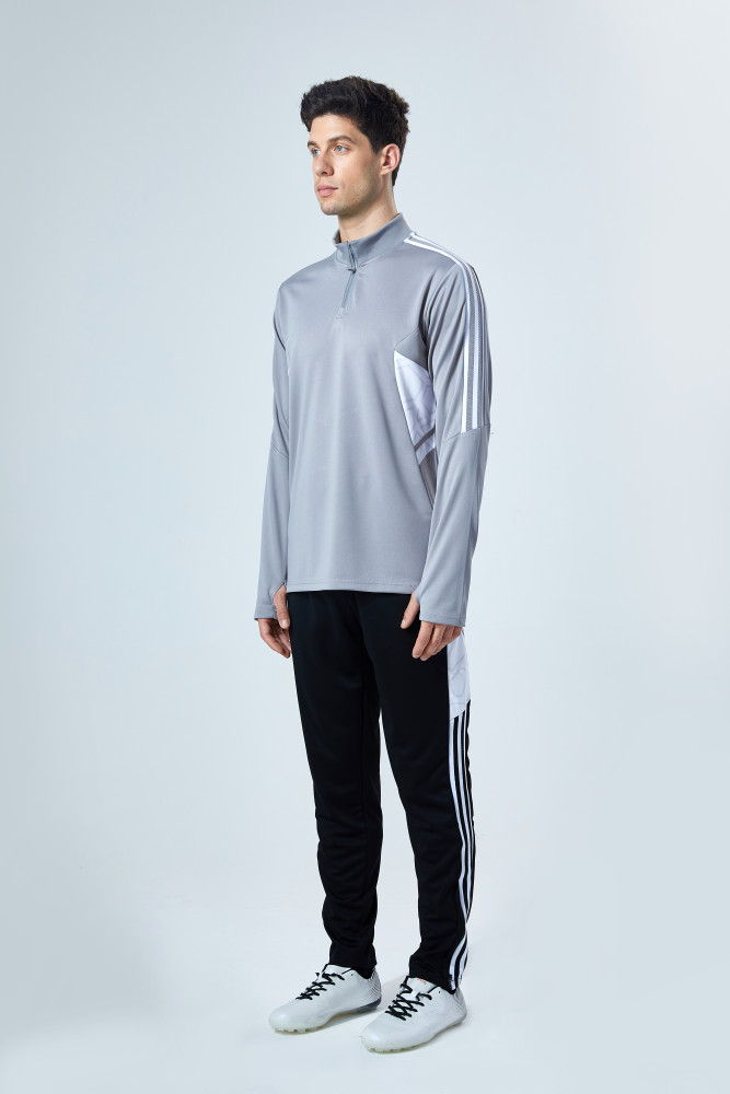 Adult Half-Zip Training Top and Pants Set Gary #B201