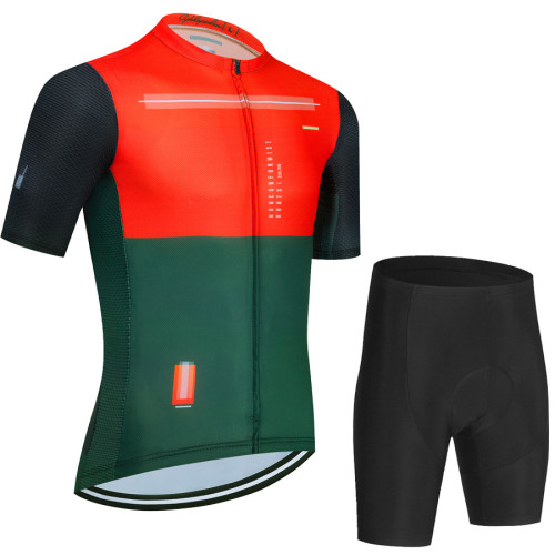 Mens Road Race Pro Team Cycling Short Sleeve Kit