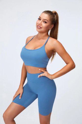 Womens Yoga Fitness Running Top and Pants Set 21108+L3005