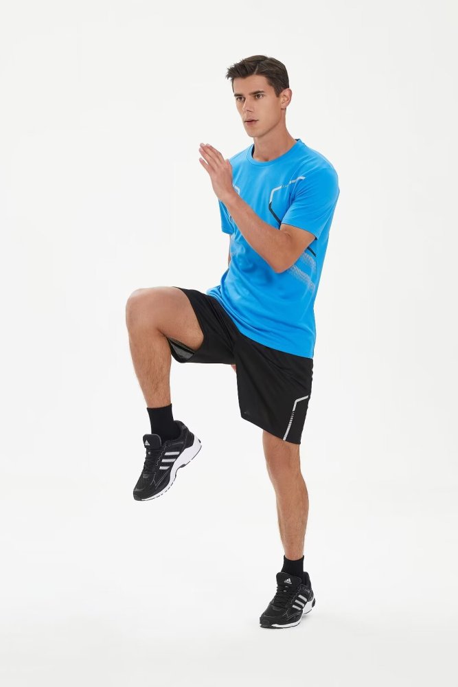 Men's Quick-dry Sports Fitness Shirt and Shorts Kit