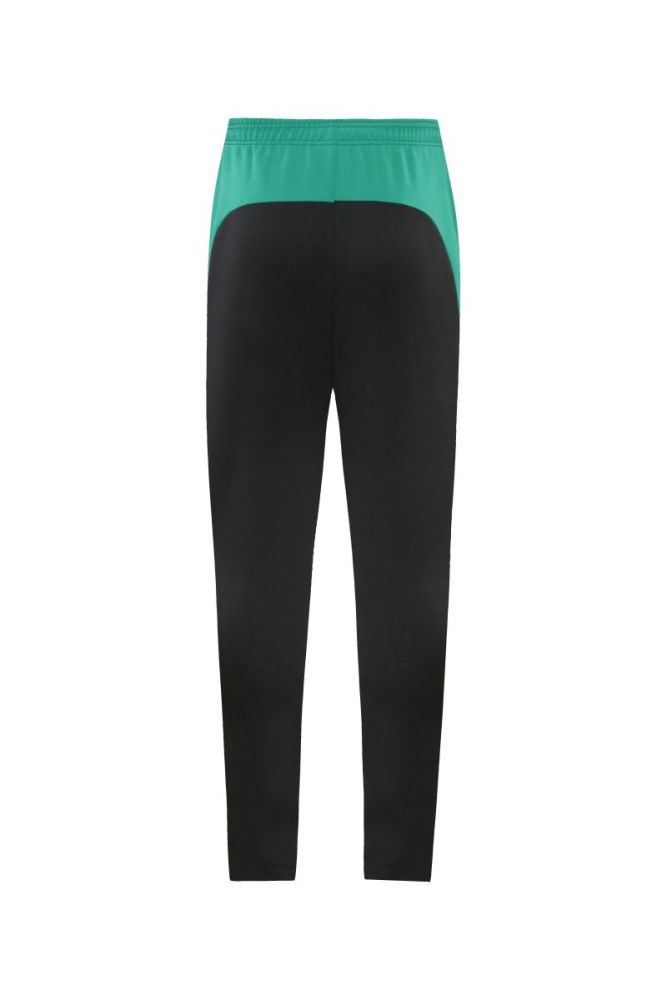 Adult Track Jacket and Pants Set Black/Green #NJ02