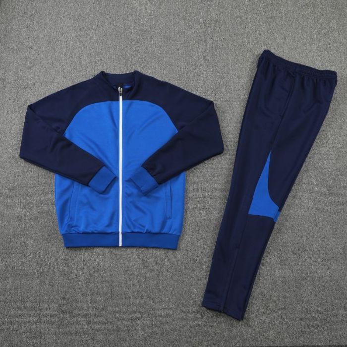 Adult Track Jacket and Pants Set Blue #NJ01