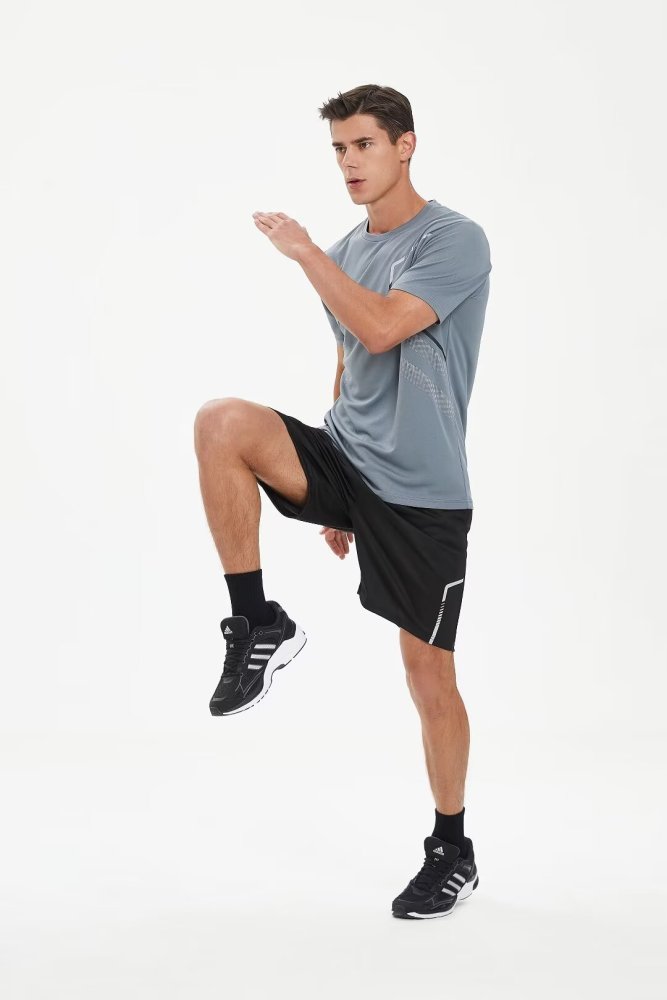 Men's Quick-dry Sports Fitness Shirt and Shorts Kit