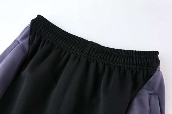 Adult Track Jacket and Pants Set Black/Purple #NJ02