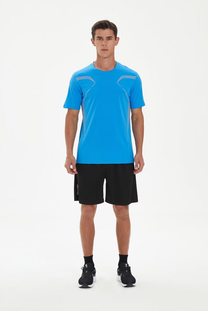 Men's Quick-dry Sports Fitness Shirt and Shorts Kit