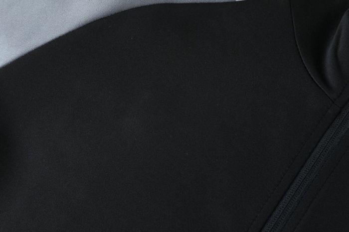 Adult Track Jacket and Pants Set Black/Gray #NJ02