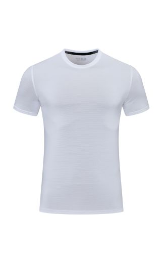 Men's Quick-dry Sports Fitness T-shirt White #202