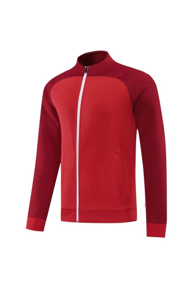 Adult Track Jacket and Pants Set Jujube red #NJ01