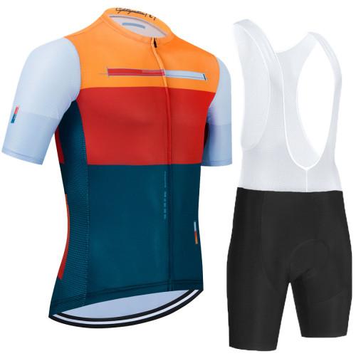Mens Road Race Pro Team Cycling Short Sleeve Kit