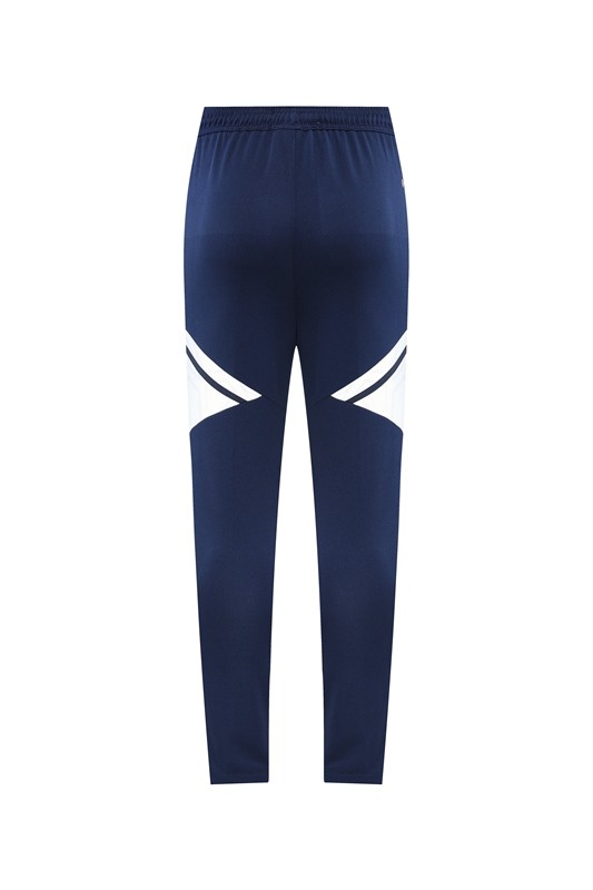 Adult Half-Zip Training Top and Pants Set Dark Blue #B201
