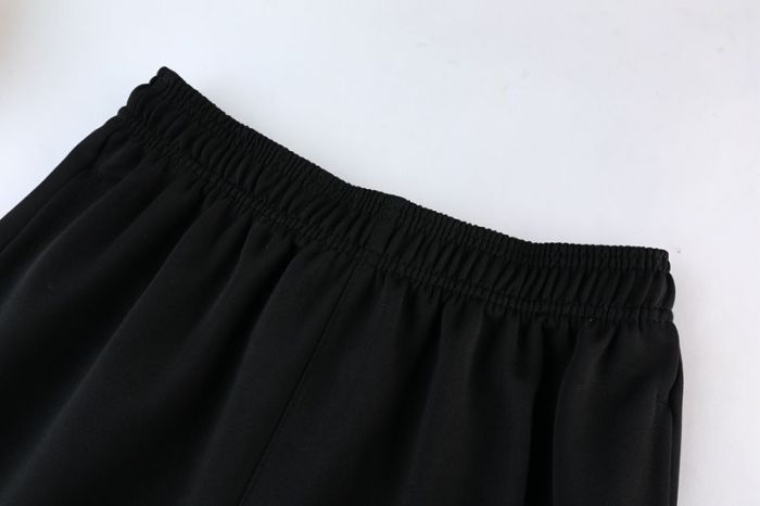 Adult Track Jacket and Pants Set Black/Green #NJ01