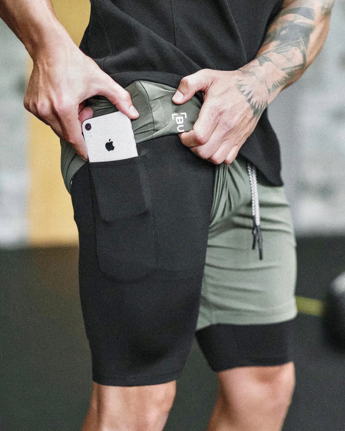 Men's Quick-dry Sports Fitness Shorts