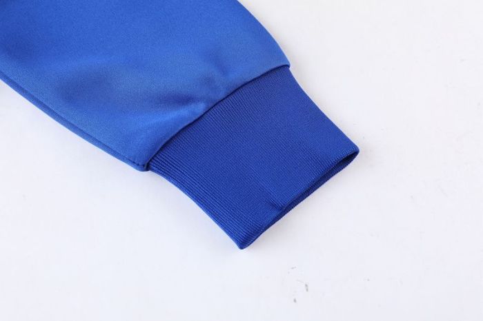 Adult Track Jacket and Pants Set Black/Blue #NJ02