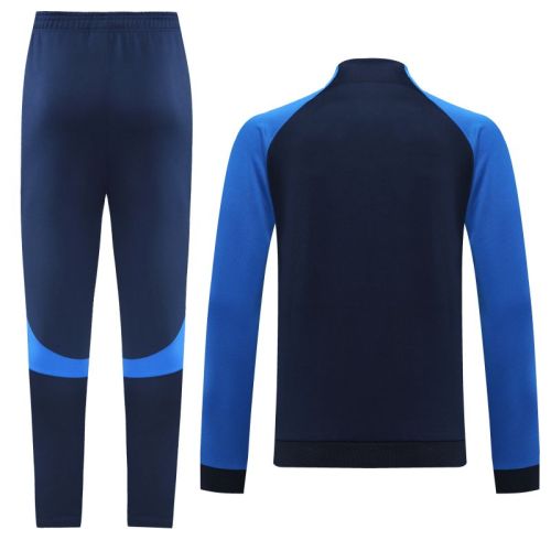 Adult Track Jacket and Pants Set Dark Blue #NJ01