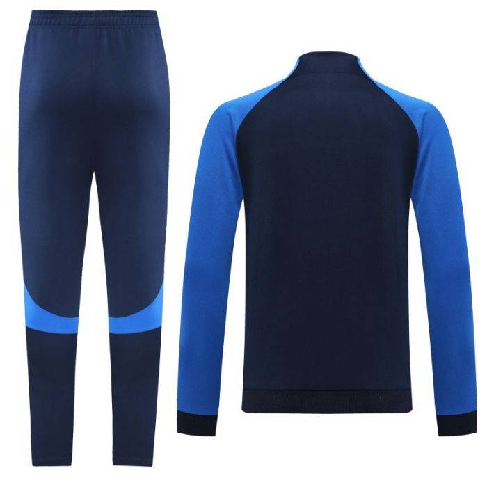Adult Track Jacket and Pants Set Dark Blue #NJ01
