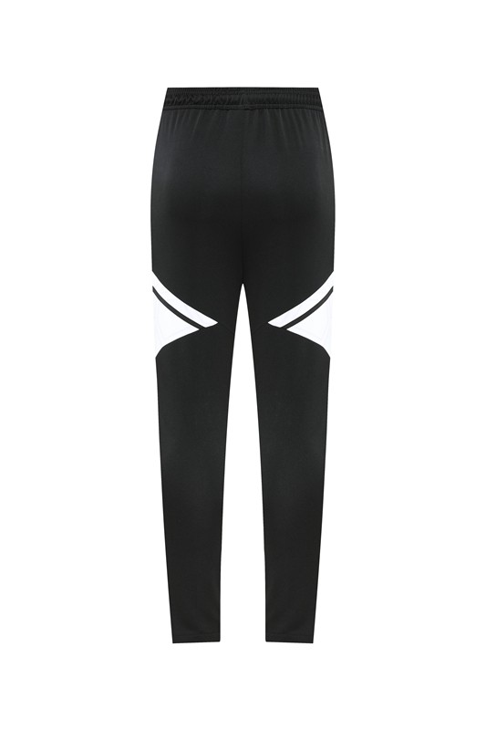 Adult Half-Zip Training Top and Pants Set Black #B201