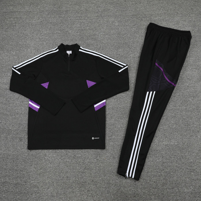 Adult Half-Zip Training Top and Pants Set #B201