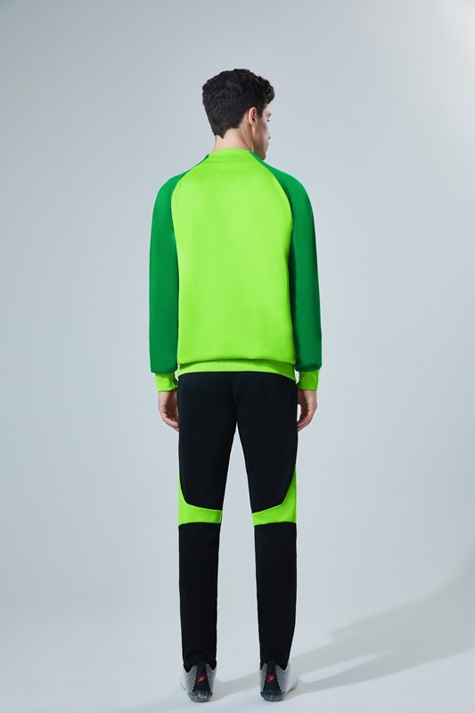 Adult Track Jacket and Pants Set Green #NJ01