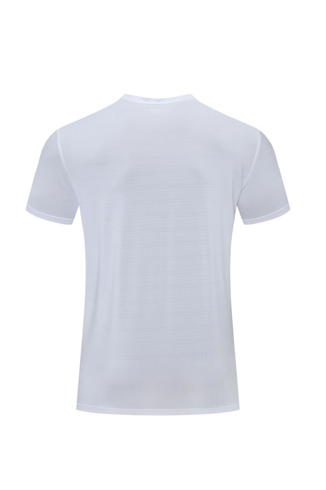 PCS Men's Quick-dry Sports Fitness T-shirt White #204