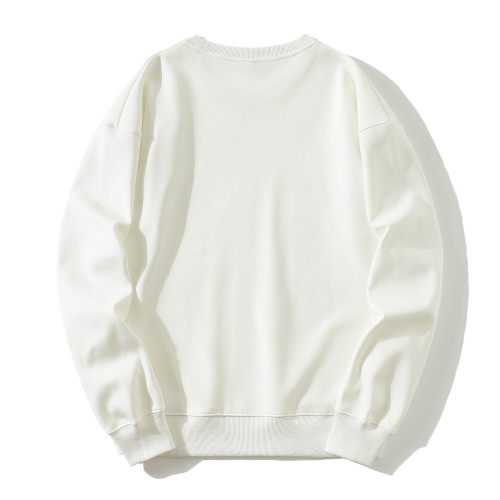 Adult Pure Cotton Sweatshirt White