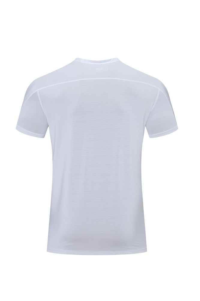 2pcs Men's Quick-dry Sports Fitness T-shirt White #205