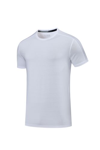2pcs Men's Quick-dry Sports Fitness T-shirt White #205