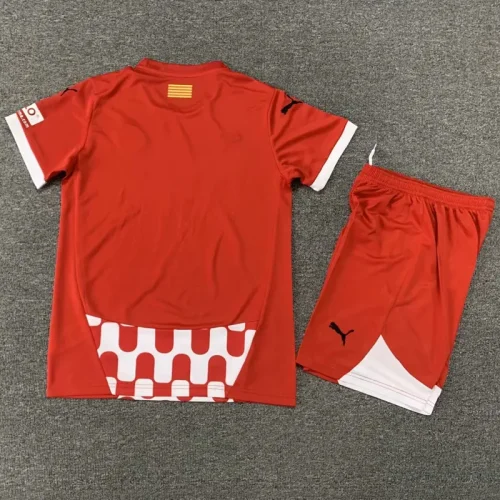 24-25 Girona Home Kids Soccer Jersey