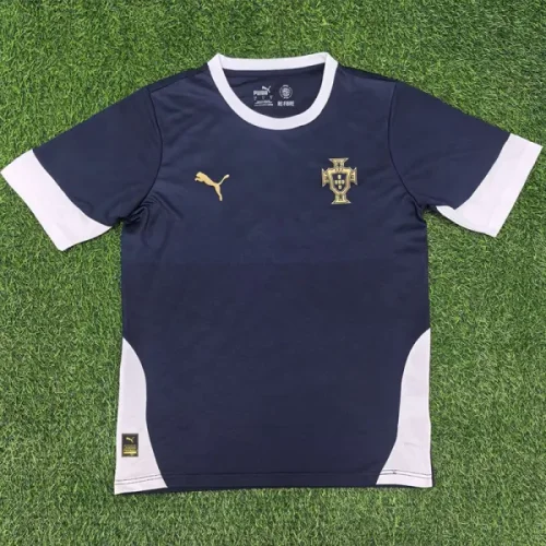 25-26 Portugal Royal Blue Training Shirts *PM